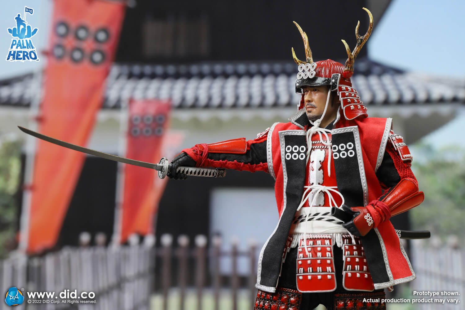 DID XJ80015 1/12 Palm Hero Japan Samurai Series - Sanada Yukimura