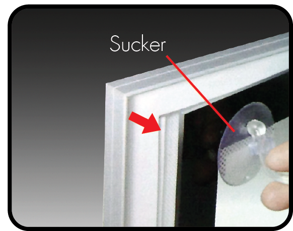 ตู้ไฟตั้งพื้น LED 2 หน้า มีล้อ ขนาด (W) 60 X (H) 155 ซม. รุ่น INDOOR