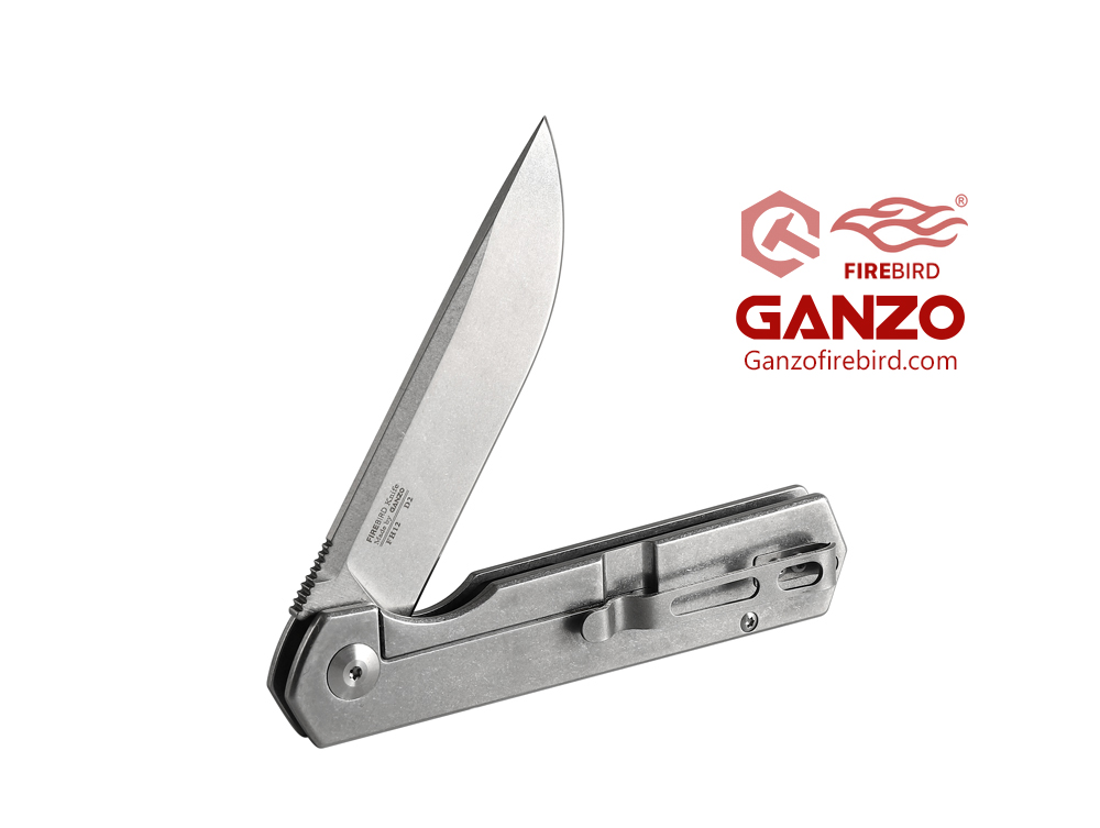 มีดพับ Ganzo กานโซ่ รุ่น FH12-SS / D2 Steel / ของแท้ 100%