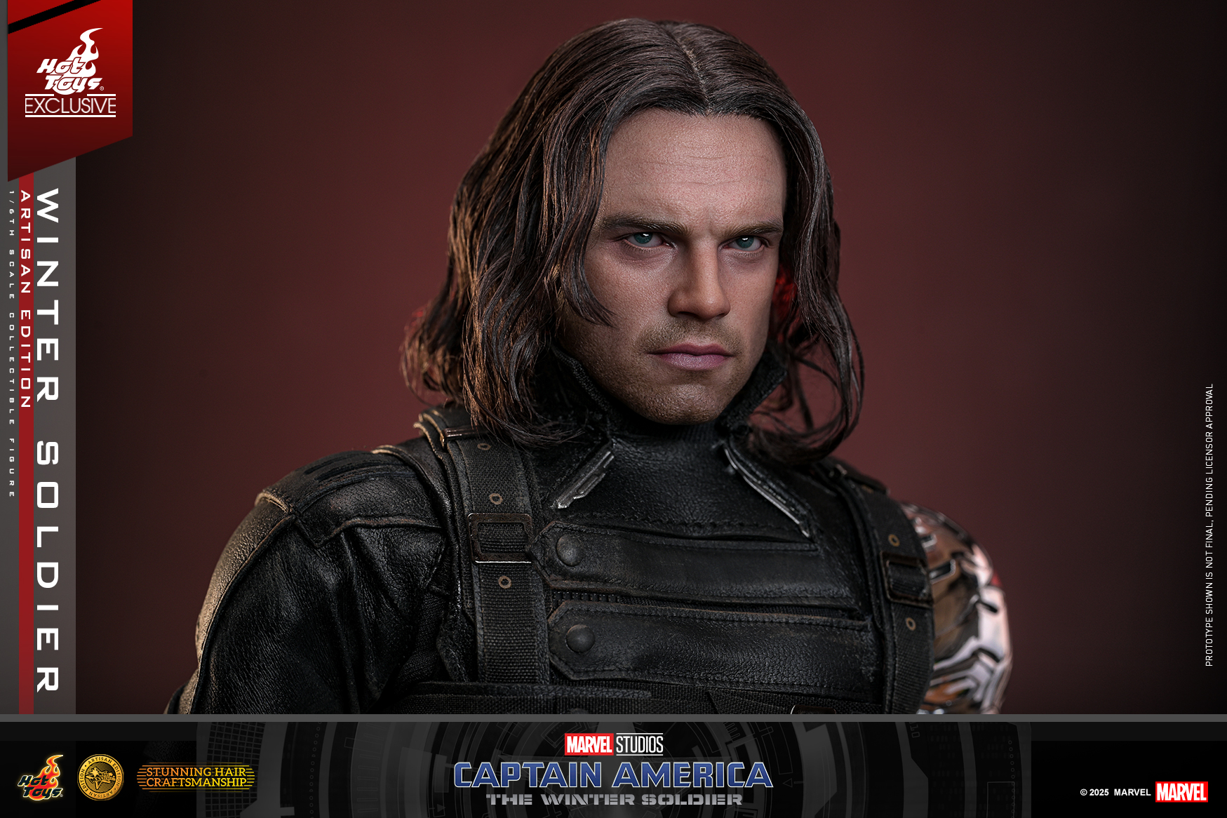 Hot Toys MMS790AEB Captain America: The Winter Soldier - Winter Soldier (Artisan Edition) (Special Edition) [Hot Toys Exclusive]