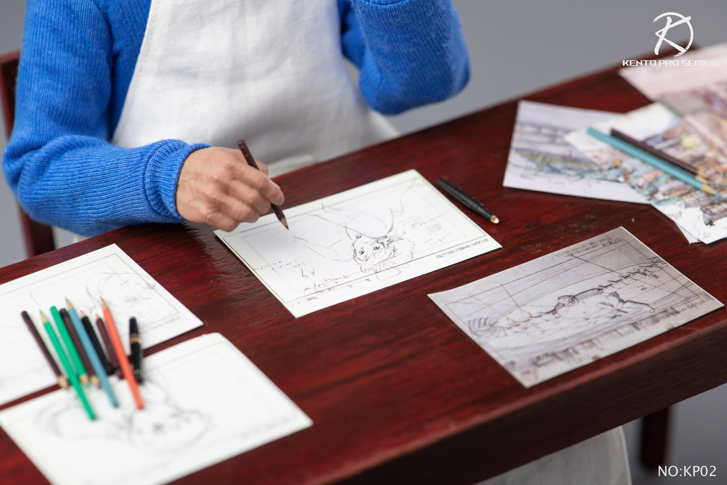 Kento Pro Series KPS-KP02 Grandpa Who Loves Painting