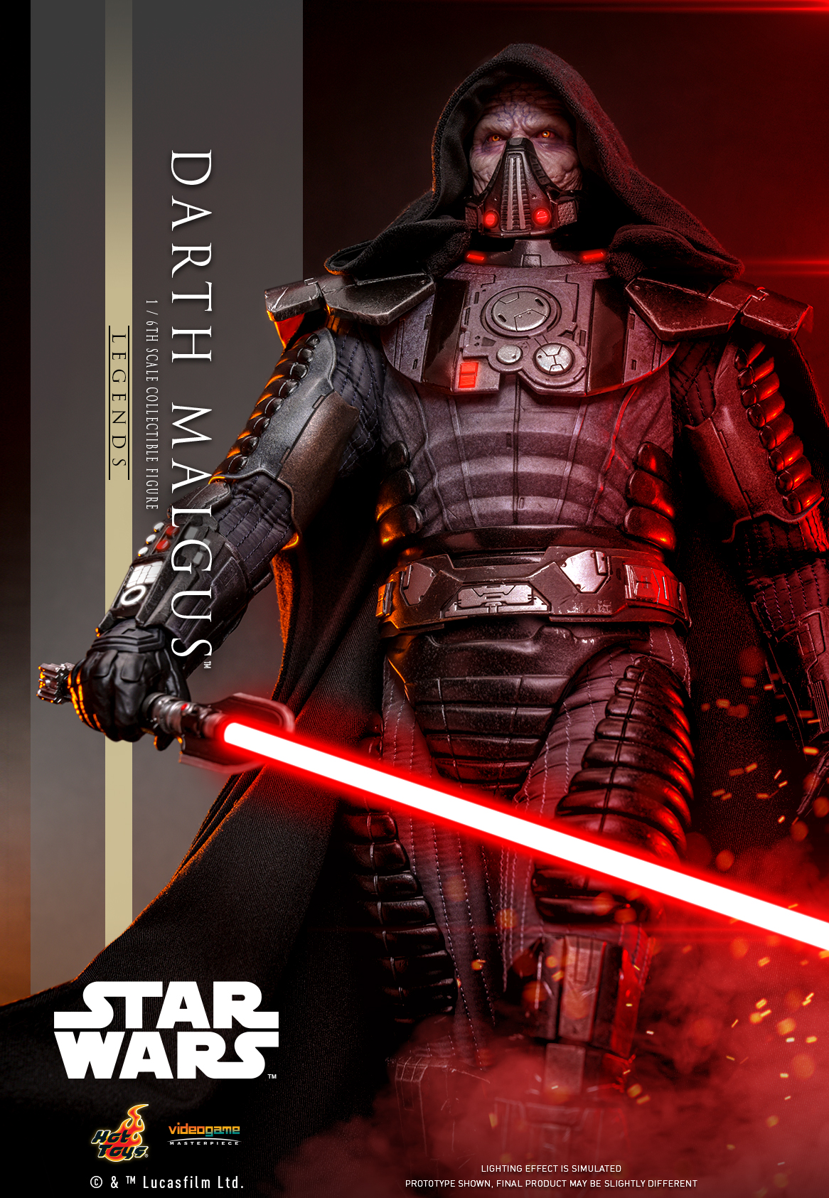 Hot Toys VGM70 Star Wars - Darth Malgus