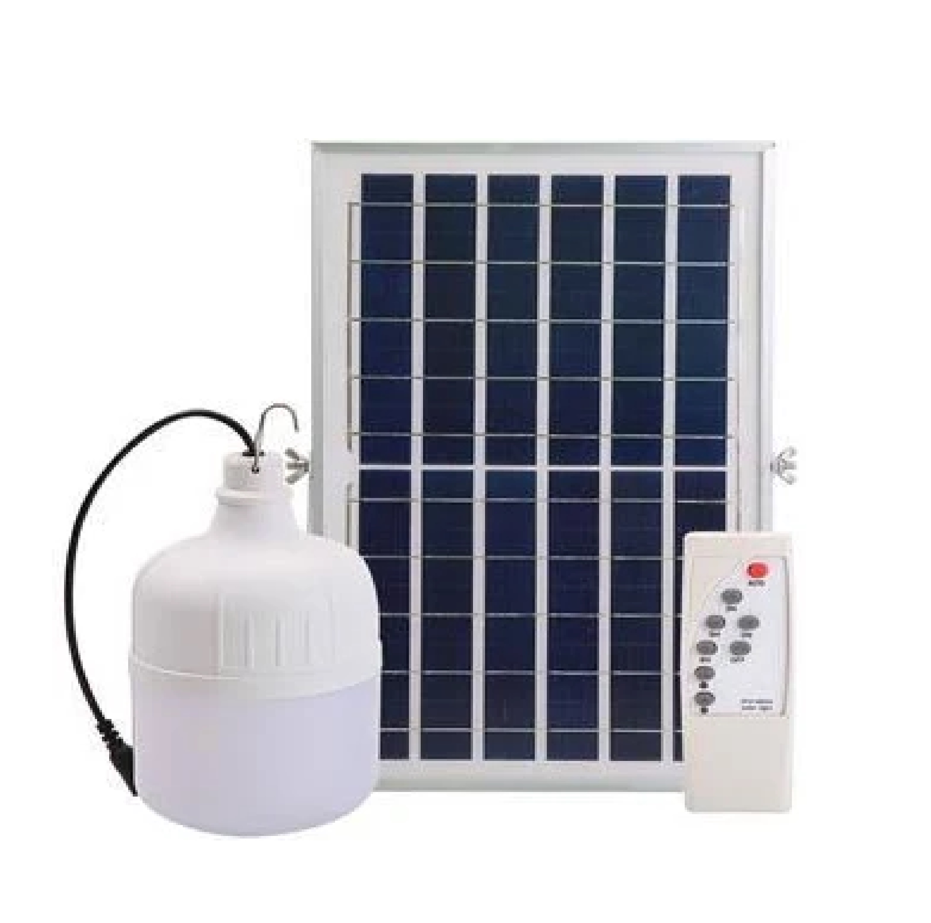 หลอดไฟ LED พร้อมแผงโซลาร์เซลล์ 200 วัตต์ Day Light LUZINO รุ่น SKSTBRM-200W T125