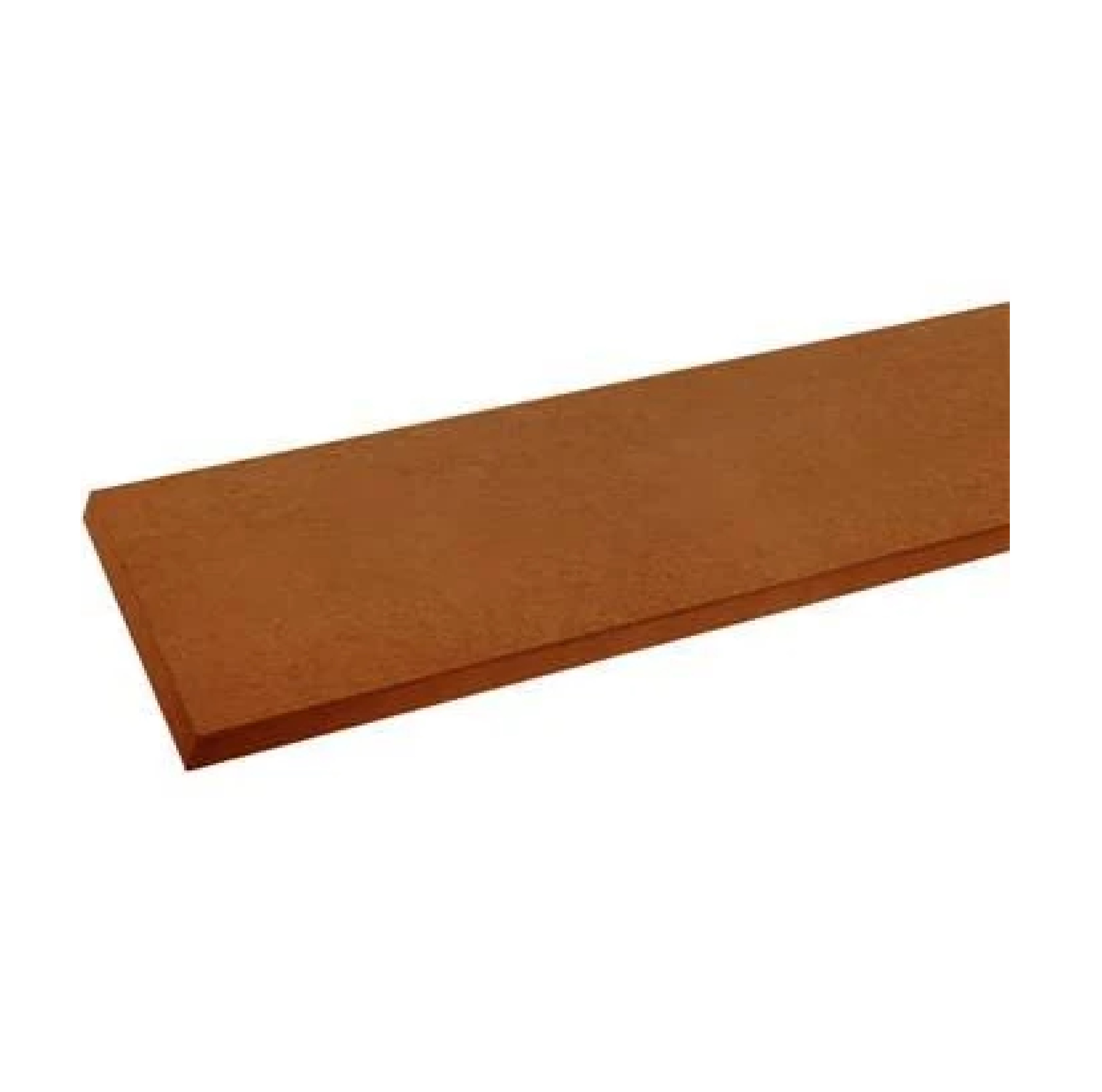 ไม้บันได หน้า 10 นิ้ว (ลูกนอน) CONWOOD รุ่น ลายเสี้ยน ขนาด 25 x 120 x 2.5 ซม. สีมะฮอกกานี