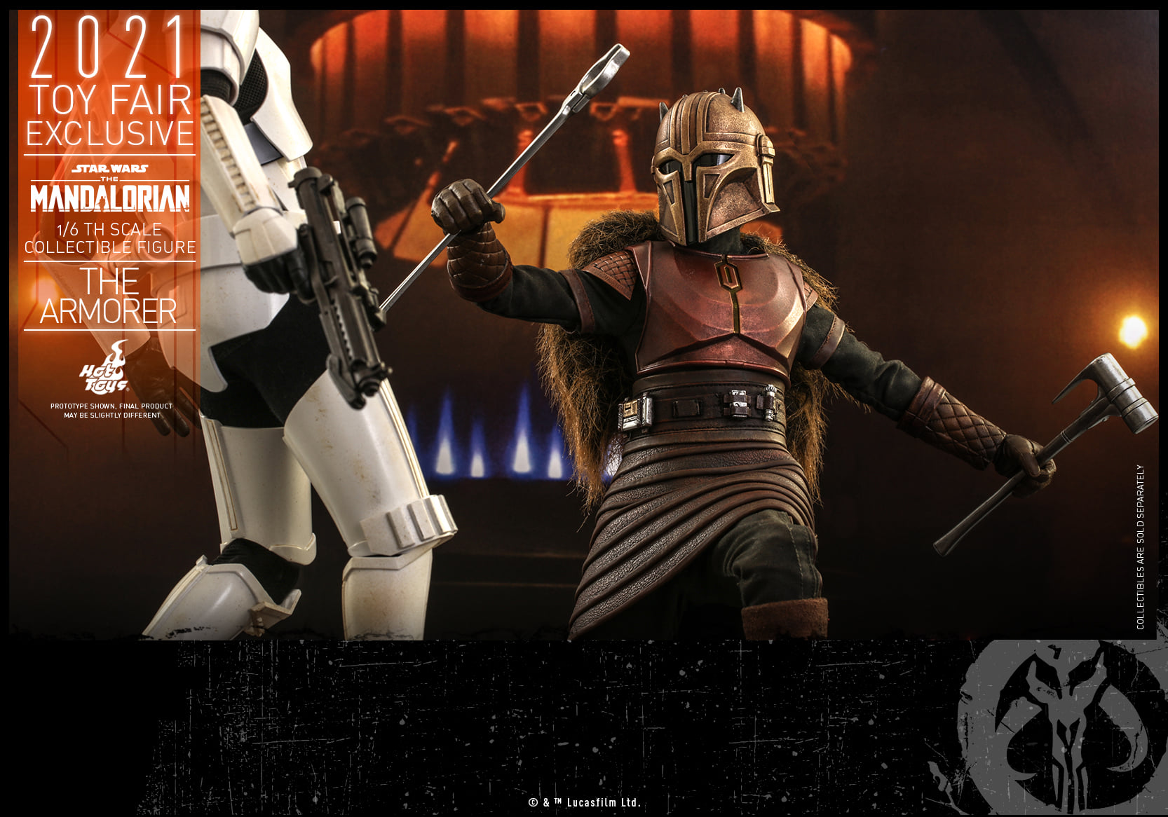 Hot Toys TMS044 16 Star Wars The Mandalorian™ - The Armorer™ [Toy Fair Exclusive 2021]