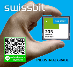 SWISSBIT,Industrial CFAST Card ,2GB, Industrial Grade