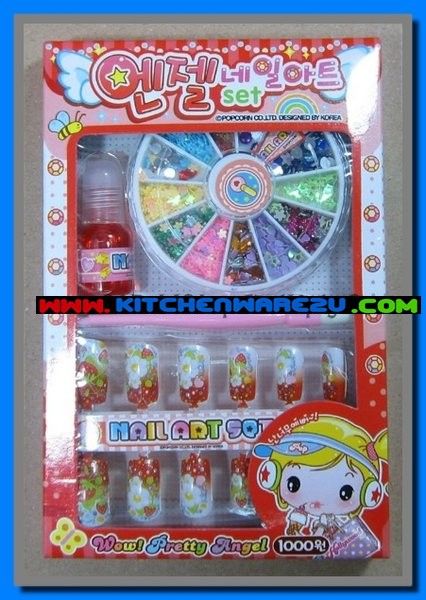 P01773 ทำเล็บ เกาหลี HY210-2 ราคาส่งต่อ 1 กล่อง 15 ชุด (15 บาทต่อชุด)