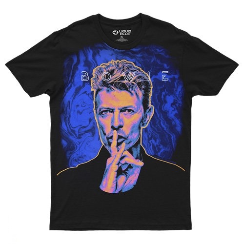 🇺🇸[PREORDER] เสื้อวง DAVID BOWIE T-SHIRT รวมลายสุดฮิต ลิขสิทธิ์แท้ LIQUID BLUE จาก USA