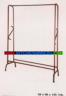 P02505 ราวตากผ้า ตัวเอ (39*96*140 cm) (ราคาต่อ 9 ชุด เฉลี่ย 185 บาทชุด)