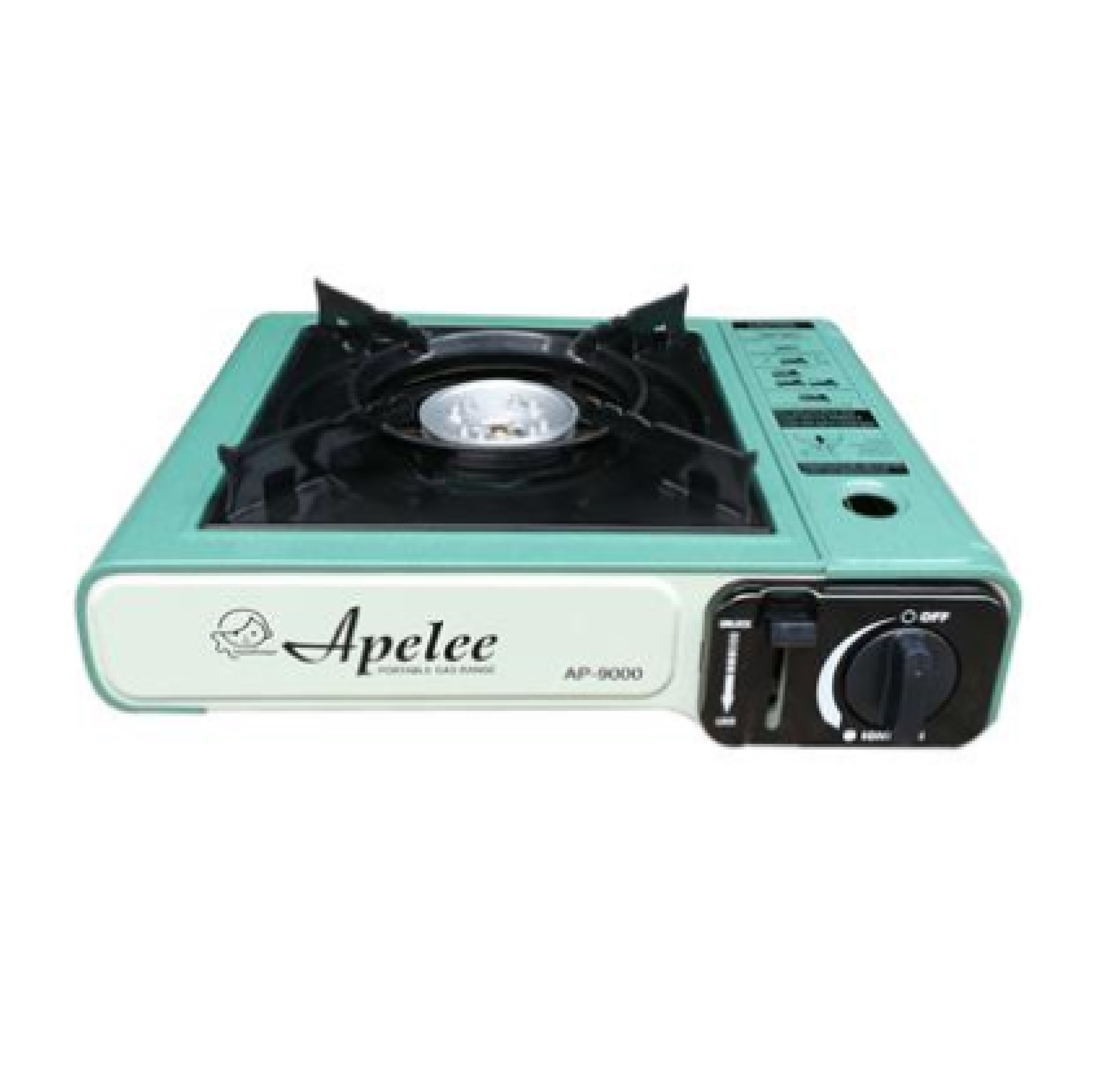 เตาแก๊สปิกนิก APELEE รุ่น AP-9000 สีเขียว