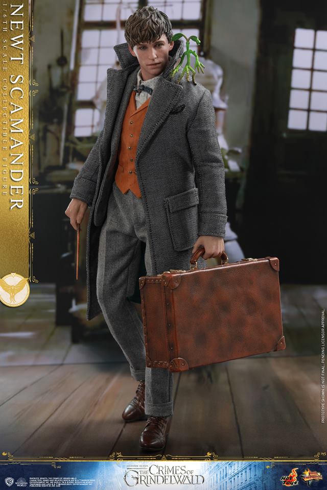 Hot Toys MMS512 FANTASTIC BEASTS: THE CRIMES OF GRINDELWALD - NEWT SCAMANDER