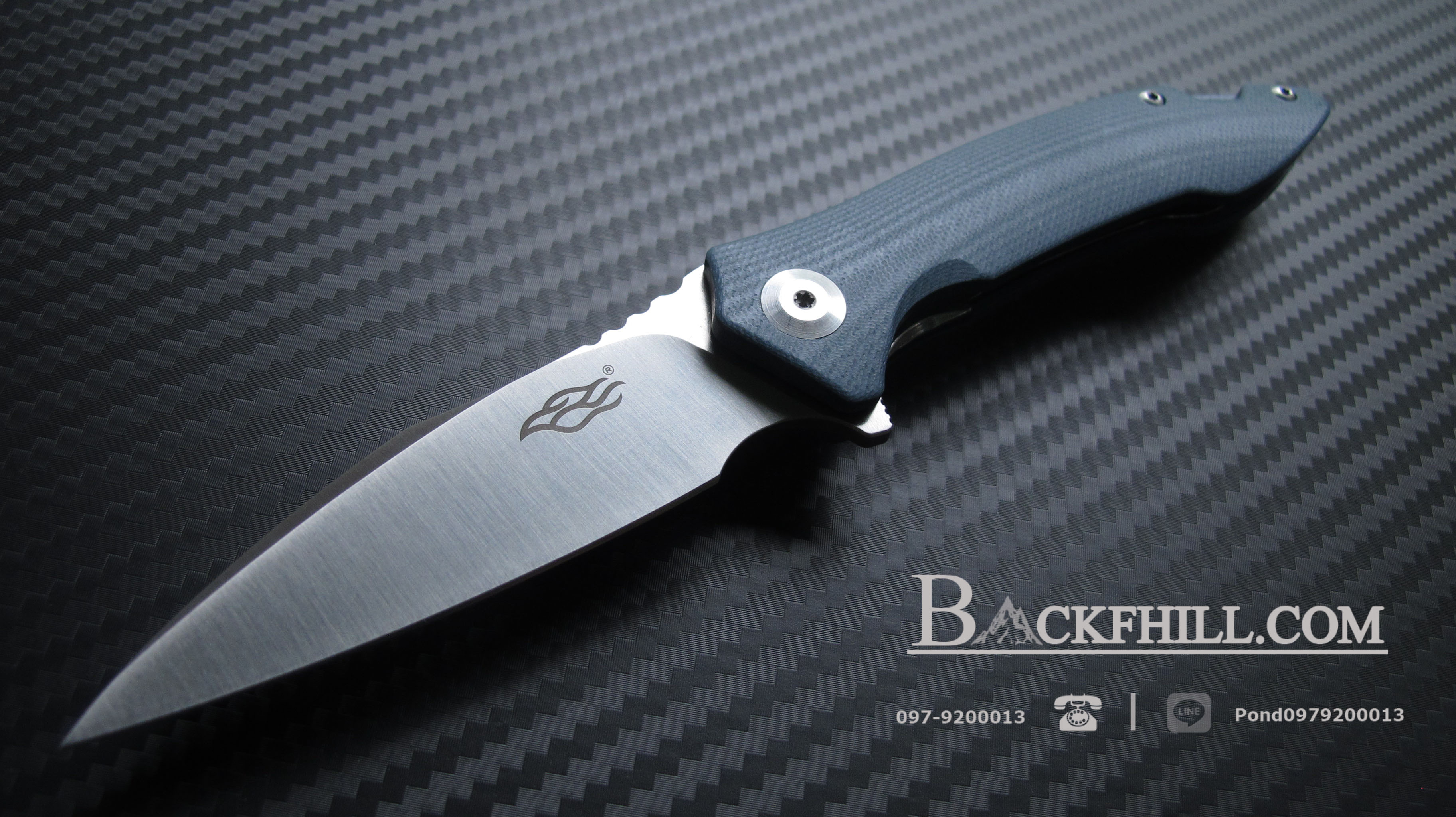 มีดพับ Ganzo กานโซ่ รุ่น FH51-GY / D2 Steel / ของแท้ 100%