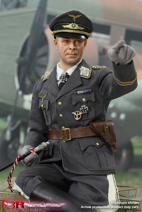 3R GM649 1/6 WWII German Luftwaffe Generalfeldmarschall - Albert Kesselring