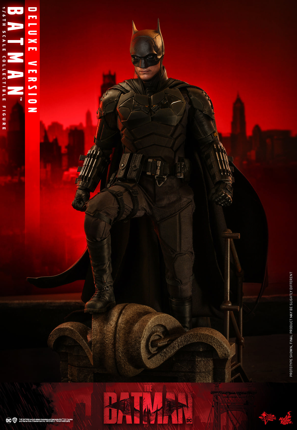 Hot Toys MMS639 1/6 The Batman - Batman (Deluxe Version)
