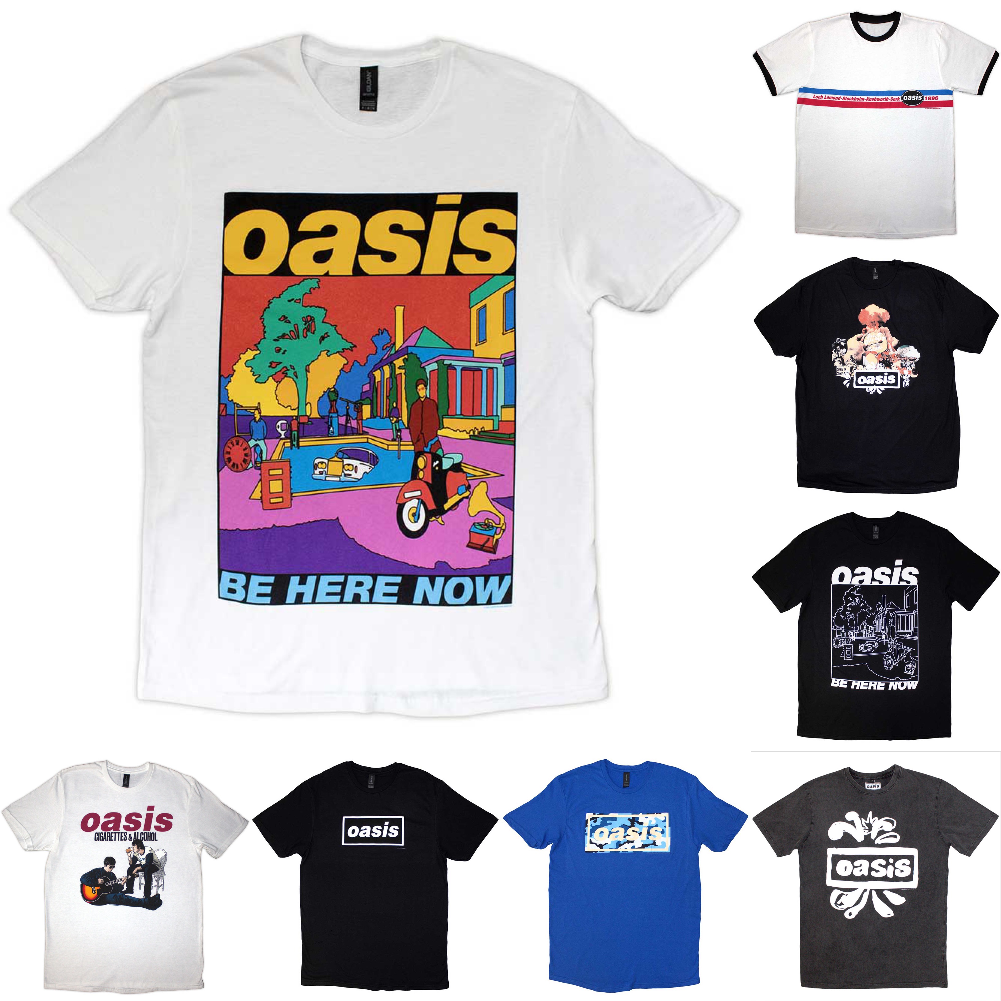 [PREORDER] เสื้อวง OASIS T-SHIRT ลิขสิทธิ์แท้ UK รวมลายสุดฮิต