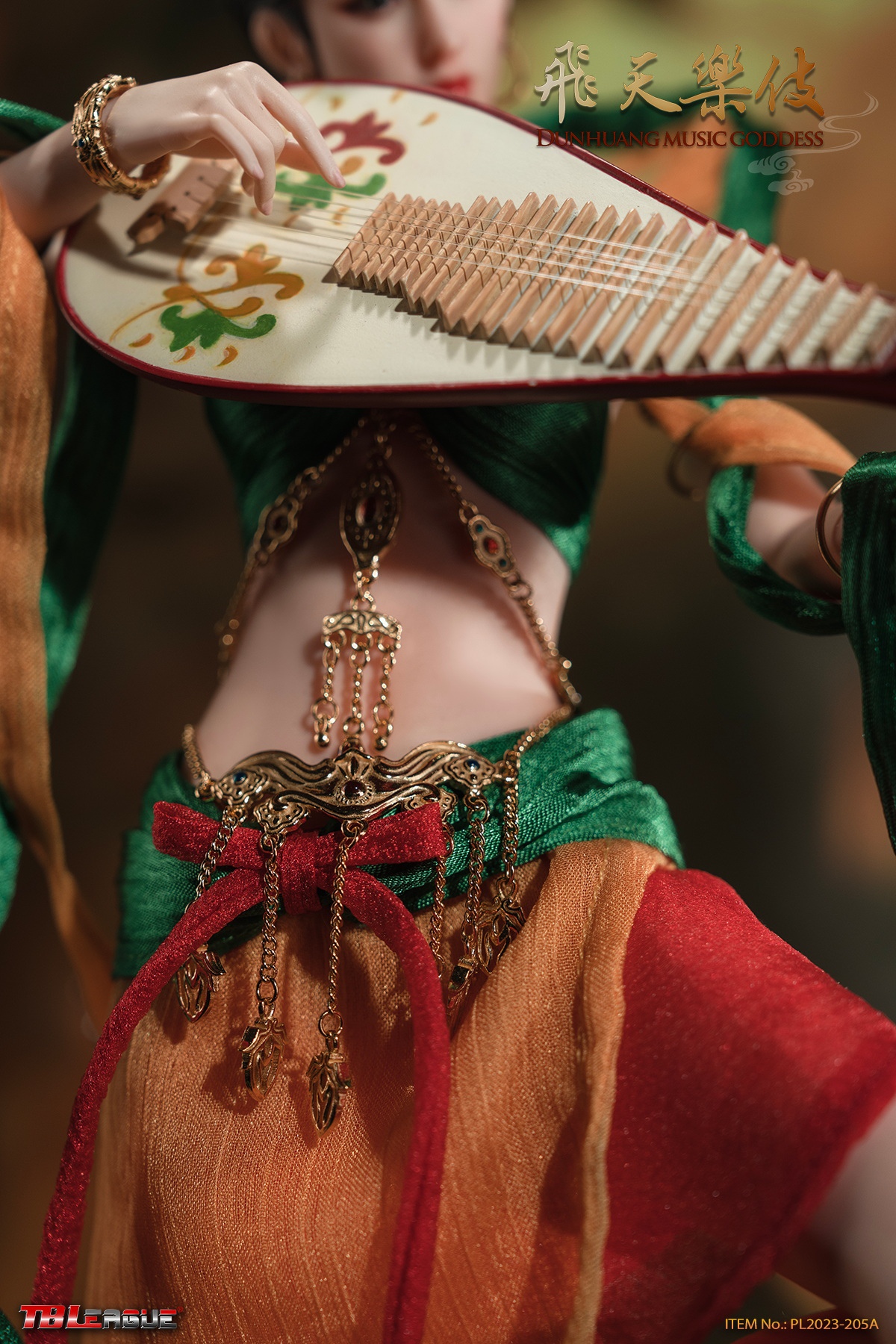 TBLeague PL2023-205A 1/6 Dunhuang Music Goddess (Red)