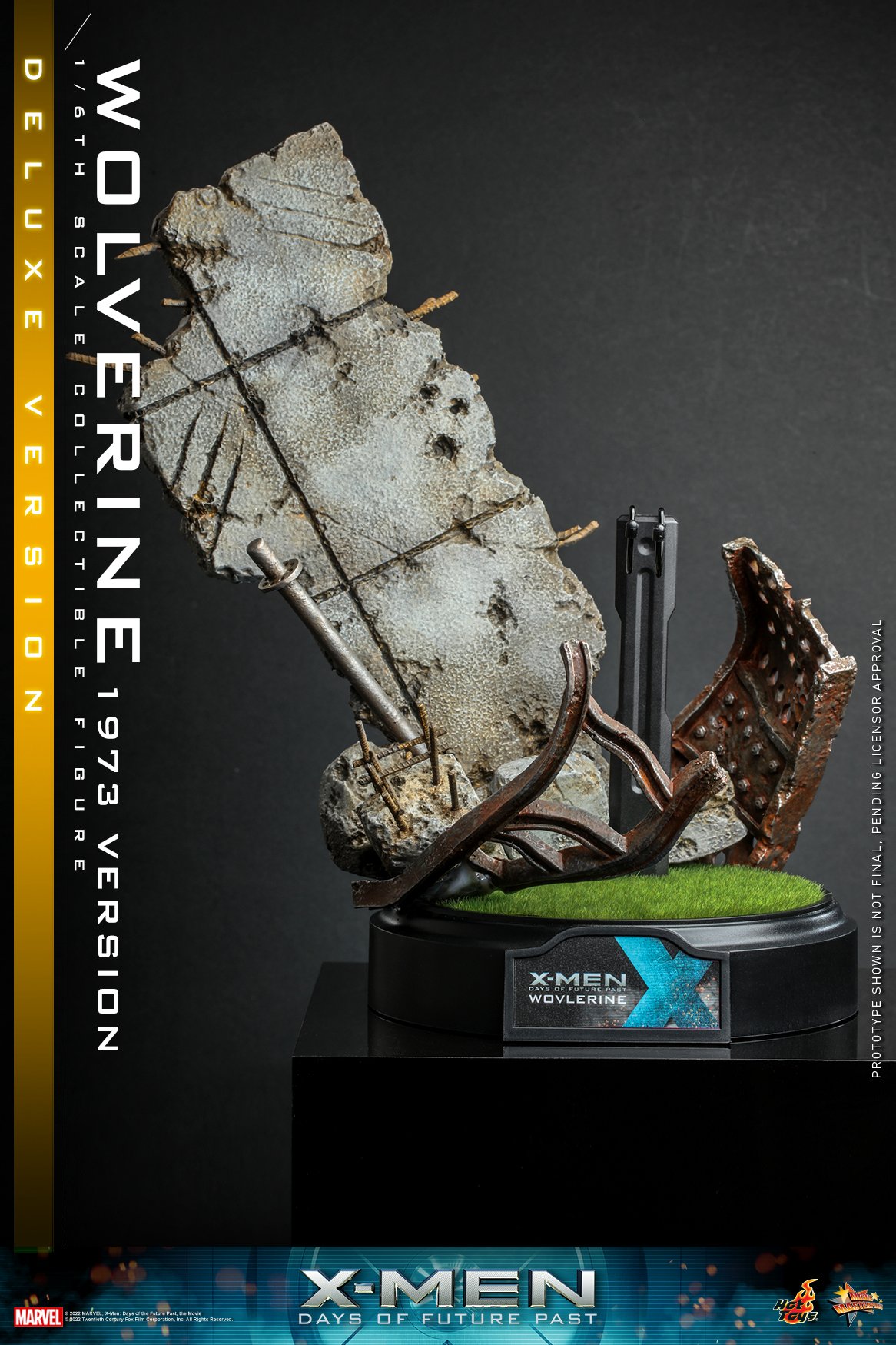 Hot Toys MMS660B 1/6 X-Men: Days of Future Past - Wolverine 1973 Version (Deluxe Version) [Special Edition Bonus]