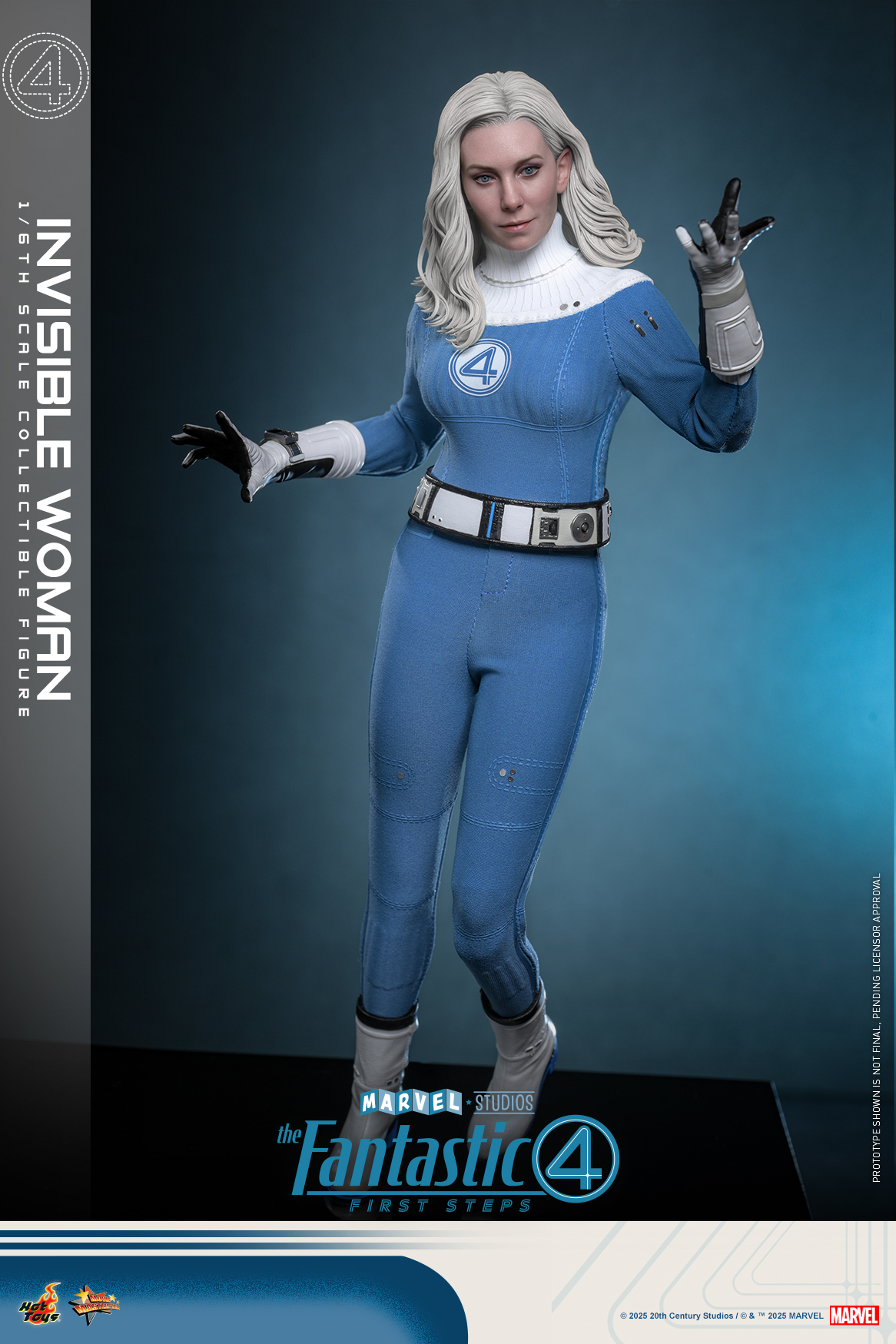 25/08/2568 Hot Toys MMS823 The Fantastic Four: First Steps - Invisible Woman