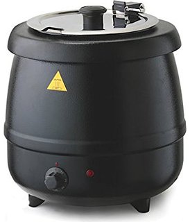 หม้ออุ่นซุป 10 ลิตร VEERAYA สีดำ 400W. VGX10
