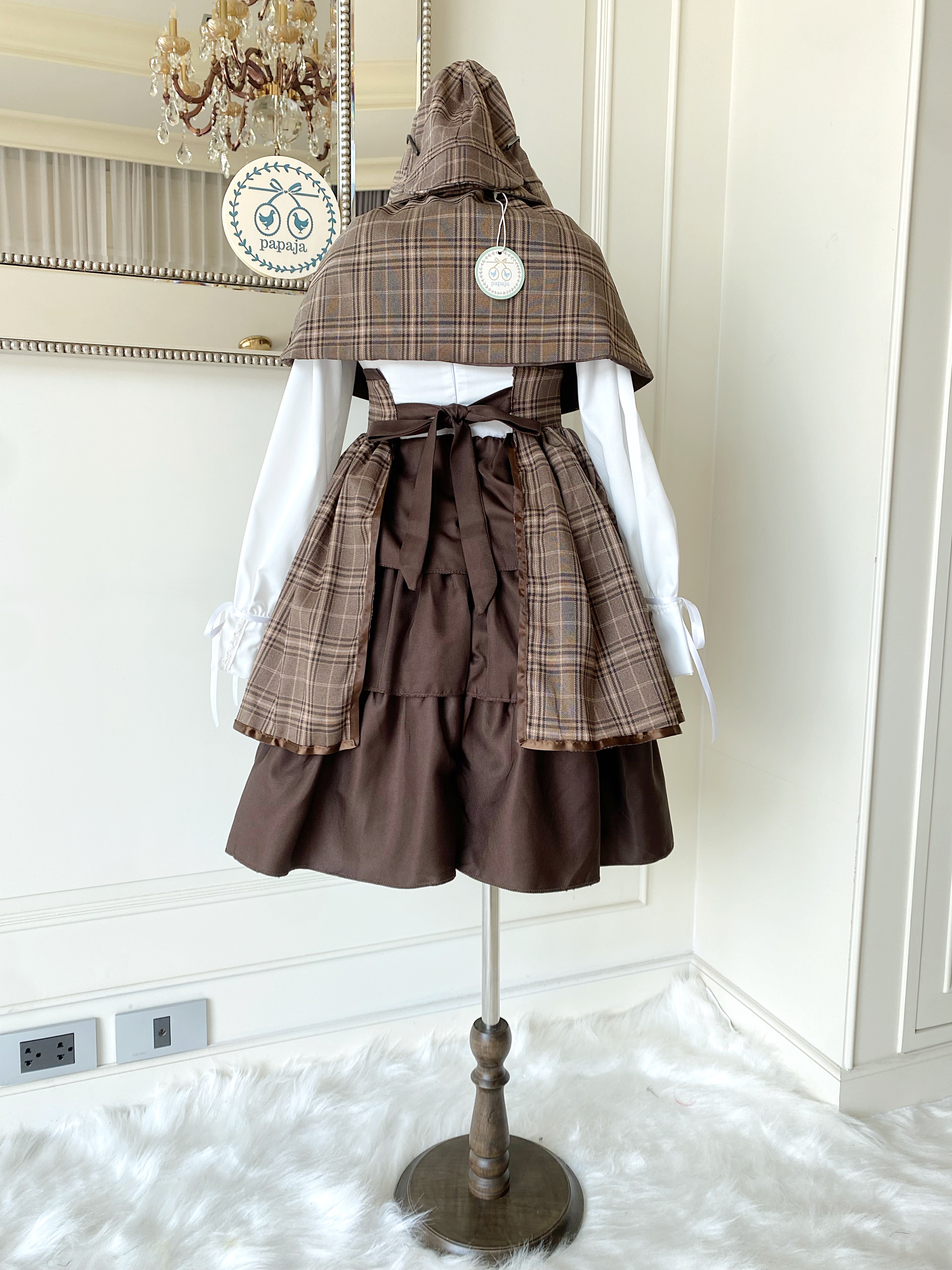 ชุดคอสเพลย์ ชุดอาชีพนักสืบ (Detective) มาครบเซตพร้อมแว่นตา