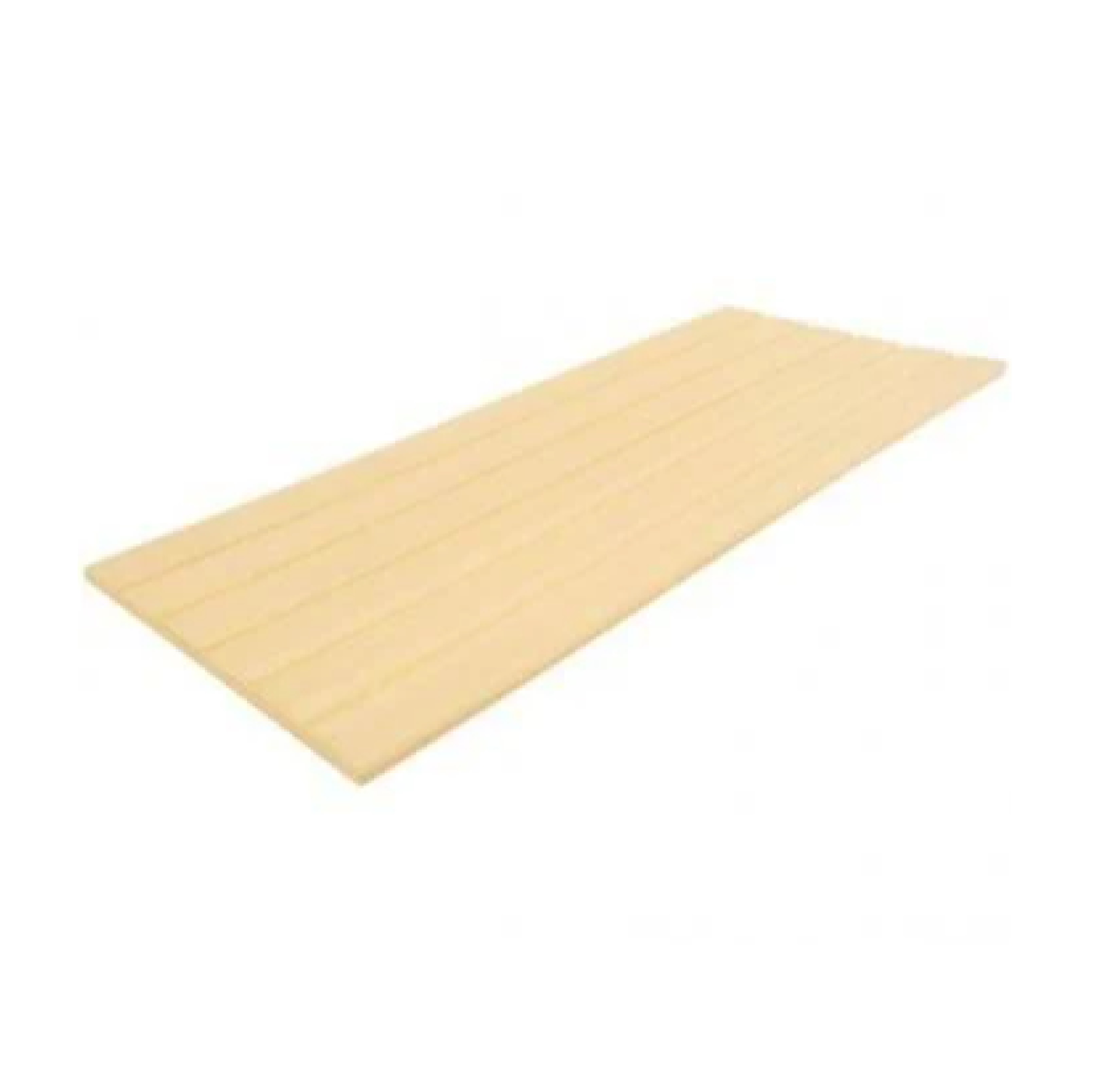 ไม้ตกแต่งผนัง CONWOOD รุ่น เซาะร่องวี ขนาด 30.5 x 305 x 1.1 ซม. สีงาช้าง