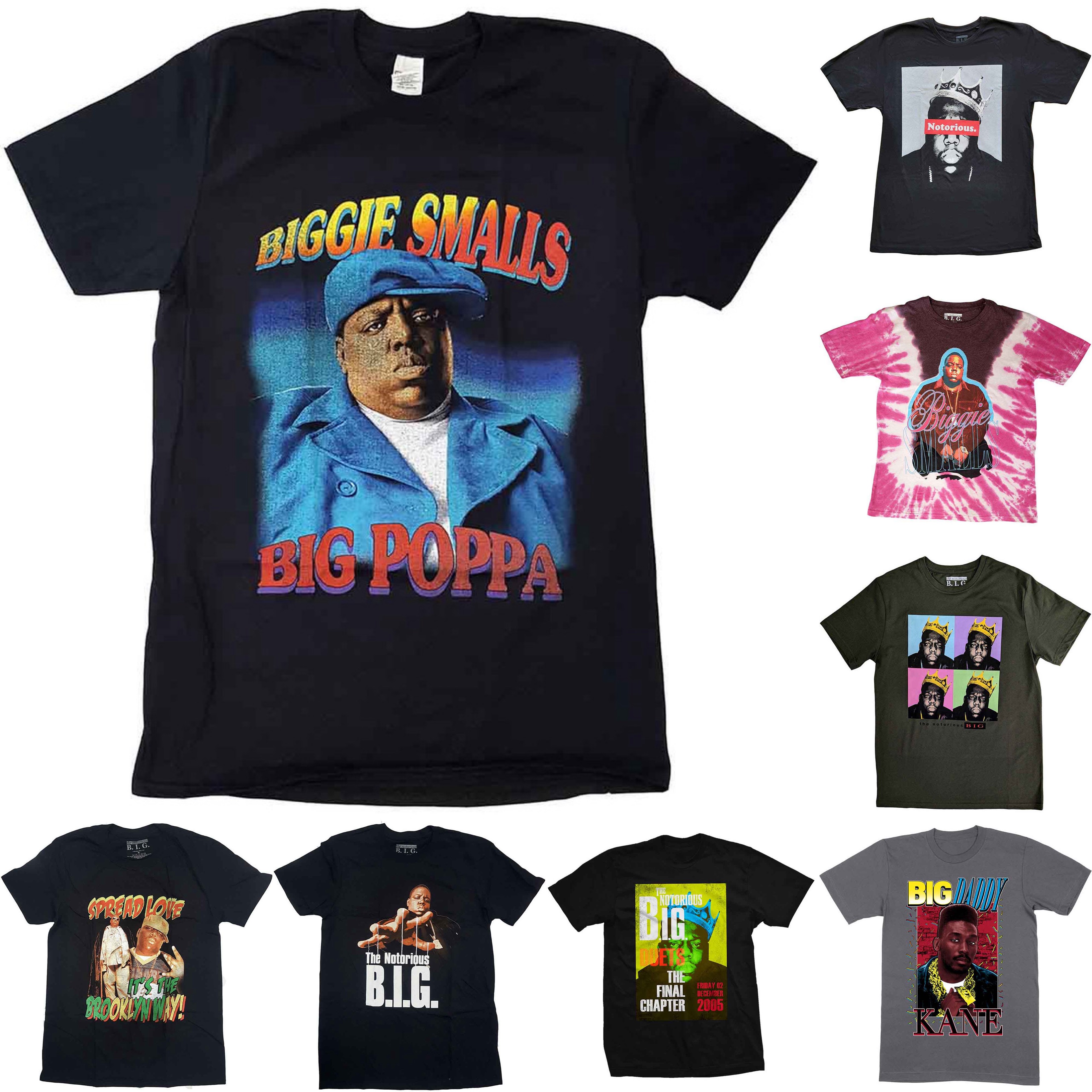 [PREORDER] เสื้อวง BIGGIE SMALLS T-SHIRT ลิขสิทธิ์แท้ UK รวมลายสุดฮิต