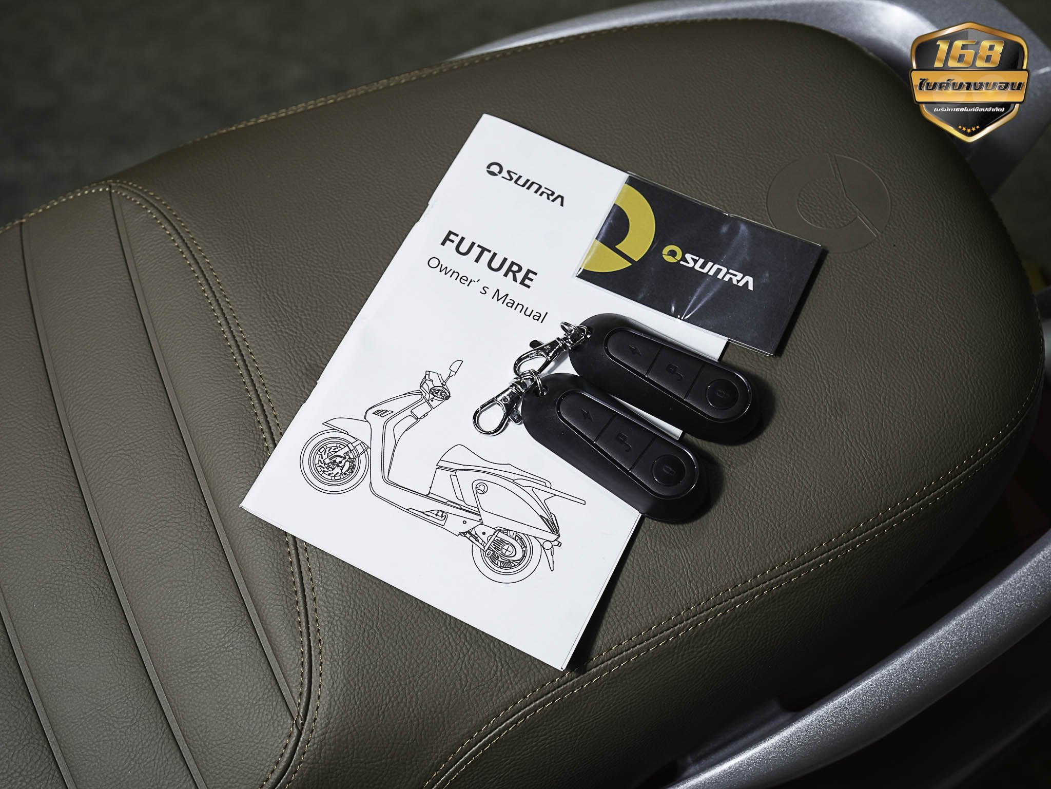 รถจักรยานยนต์ไฟฟ้า 𝗦𝗨𝗡𝗥𝗔 𝗙𝗨𝗧𝗨𝗥𝗘 2025 ฟรีดาวน์ ออกรถใช้เงิน 0 บาท