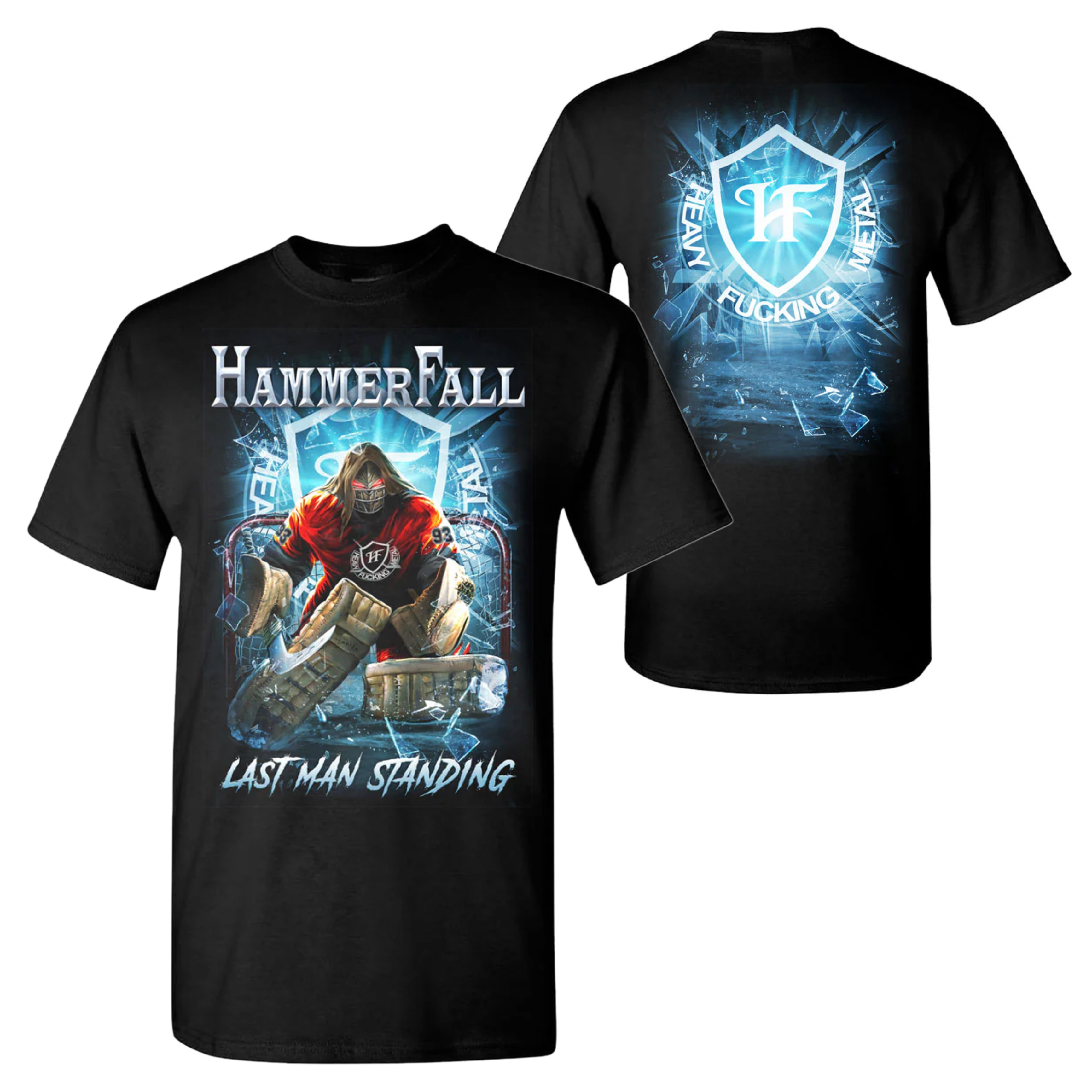 🇺🇸[PREORDER] เสื้อวง HAMMERFALL T-SHIRT รวมลายสุดฮิต ลิขสิทธิ์แท้จาก USA