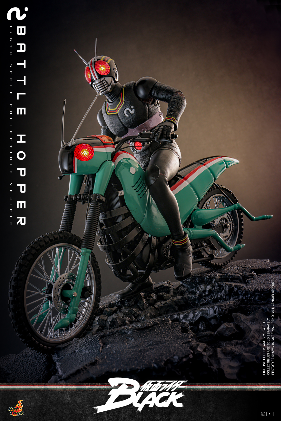 25/08/2568 Hot Toys TMS161 Kamen Rider Black - Battle Hopper
