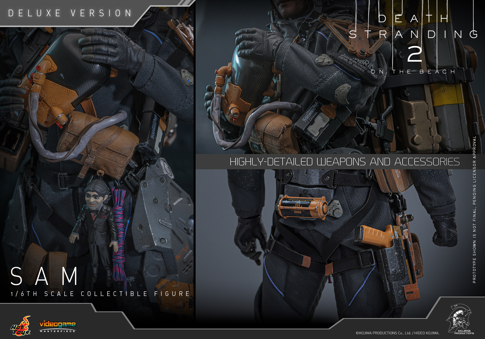 25/08/2568 Hot Toys VGM76 Death Stranding 2: On the Beach - Sam (Deluxe Version)