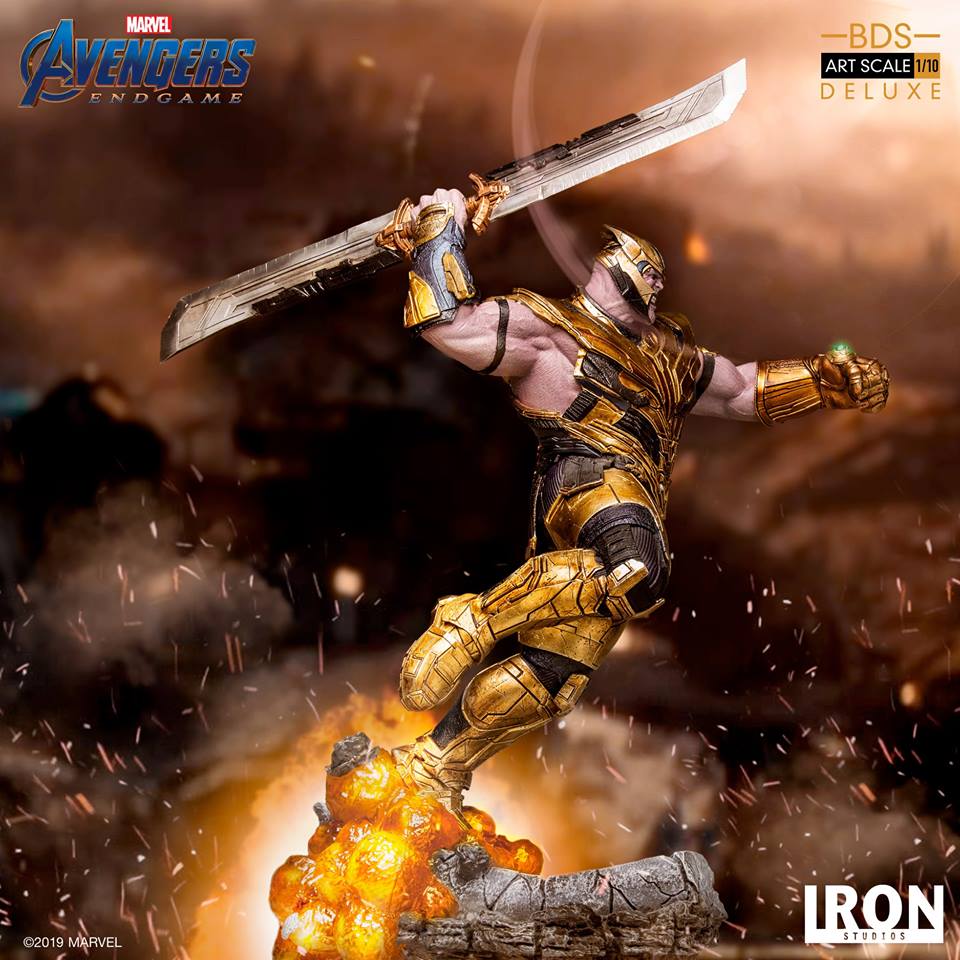 Iron Studios BDS Deluxe Art Scale 1/10 Avengers Endgame - Thanos