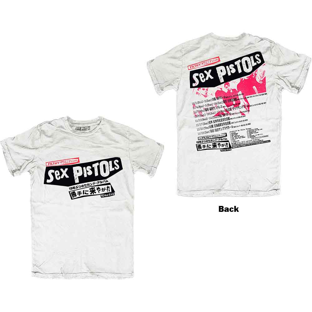 🇬🇧[PREORDER] เสื้อวง THE SEX PISTOLS T-SHIRT รวมลายสุดฮิต ลิขสิทธิ์แท้ UK