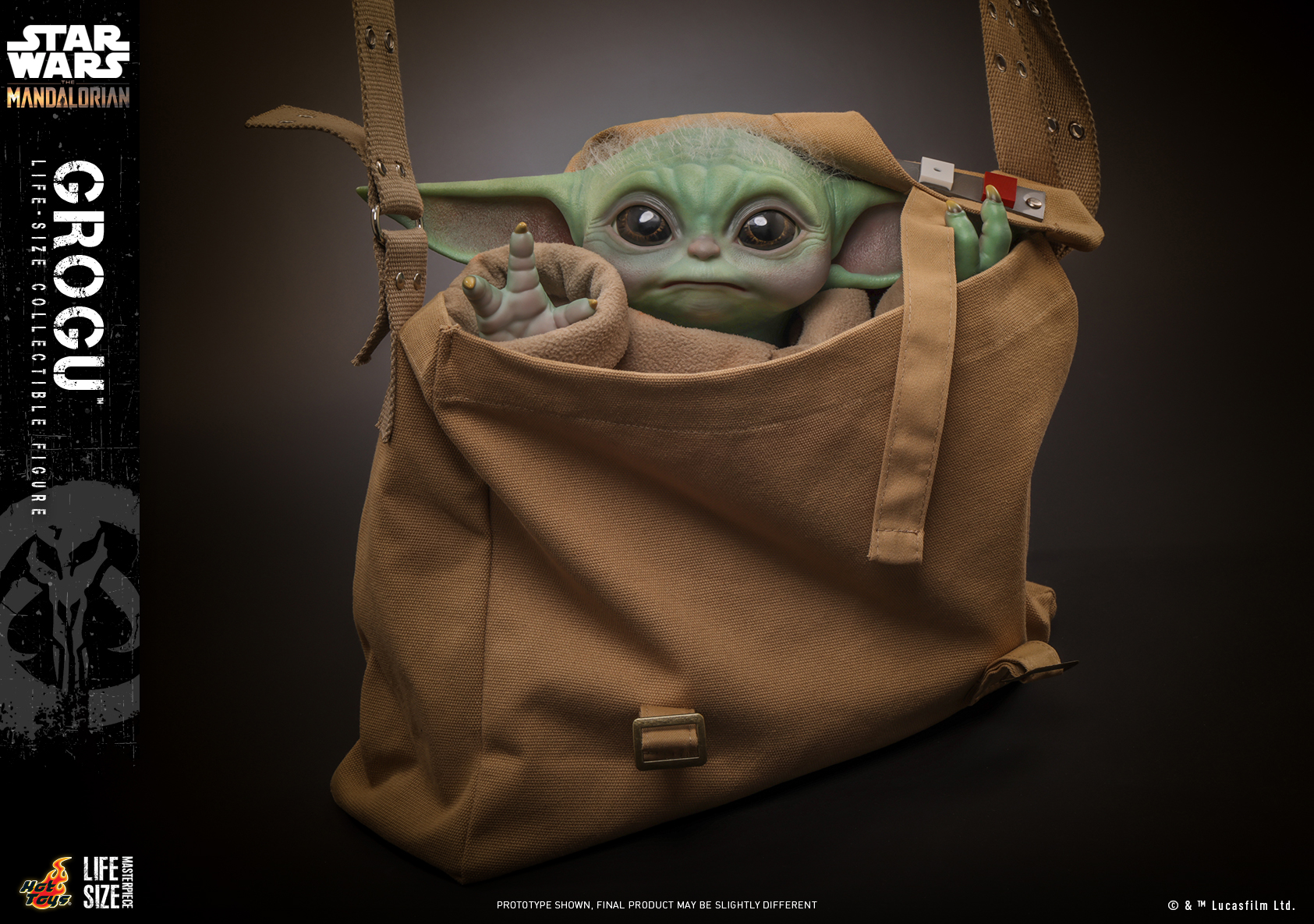 Hot Toys LMS015 The Mandalorian - Grogu (Life-Size)