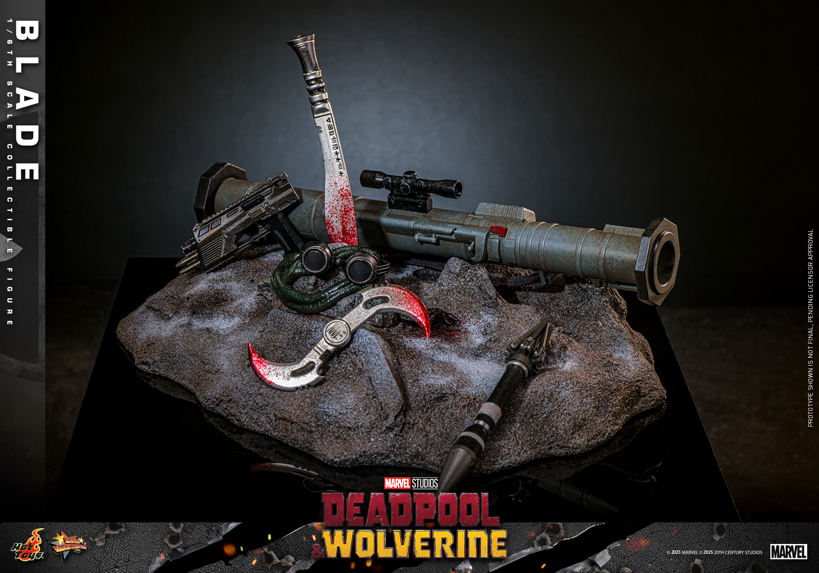Hot Toys MMS791 Deadpool & Wolverine - Blade (First Edition)