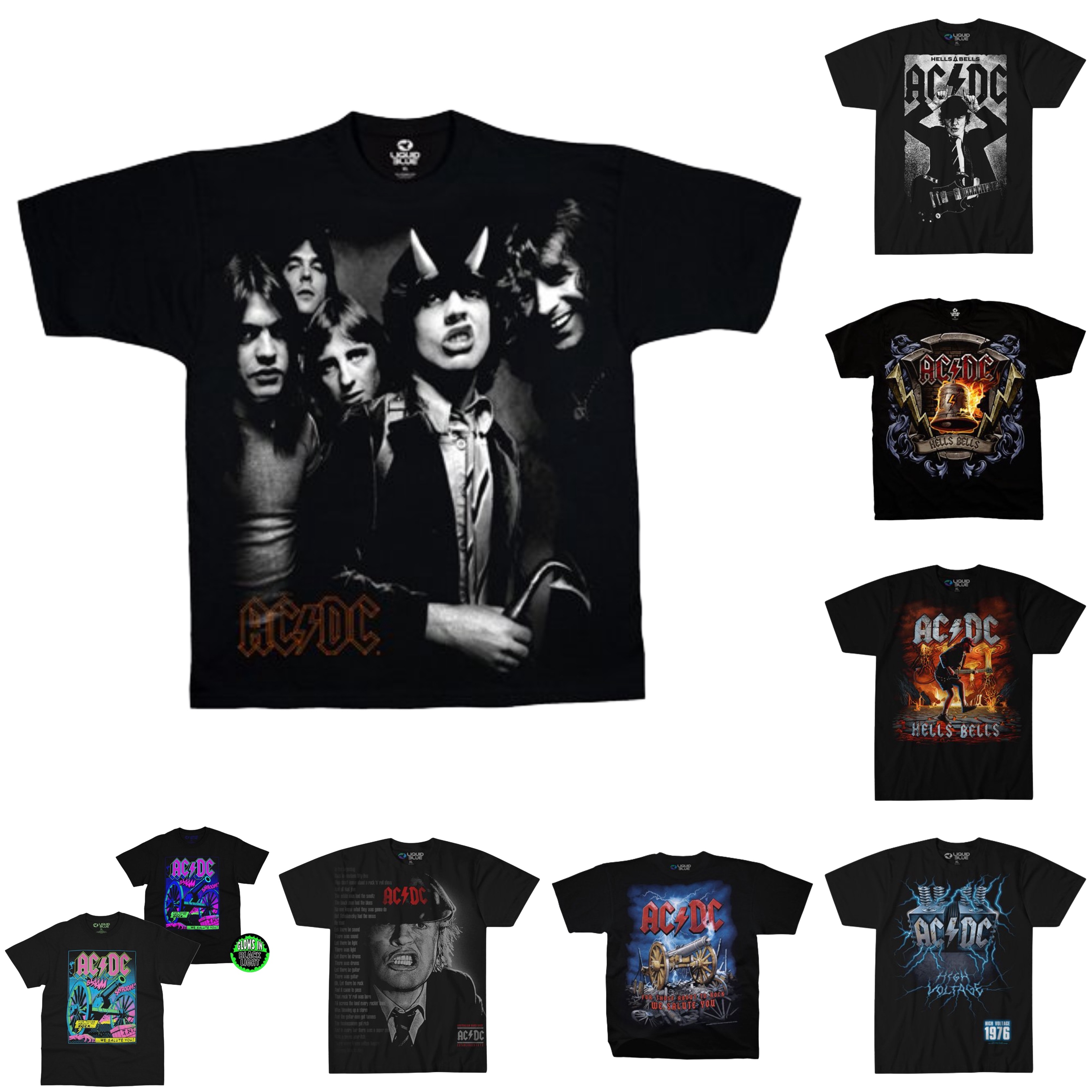 🇺🇸[PREORDER] เสื้อวง AC/DC T-SHIRT รวมลายสุดฮิต ลิขสิทธิ์แท้จาก USA