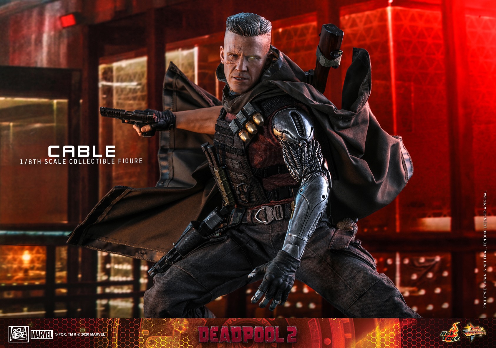Hot Toys MMS583 1/6 Deadpool 2 - Cable (Special Edition Bonus)