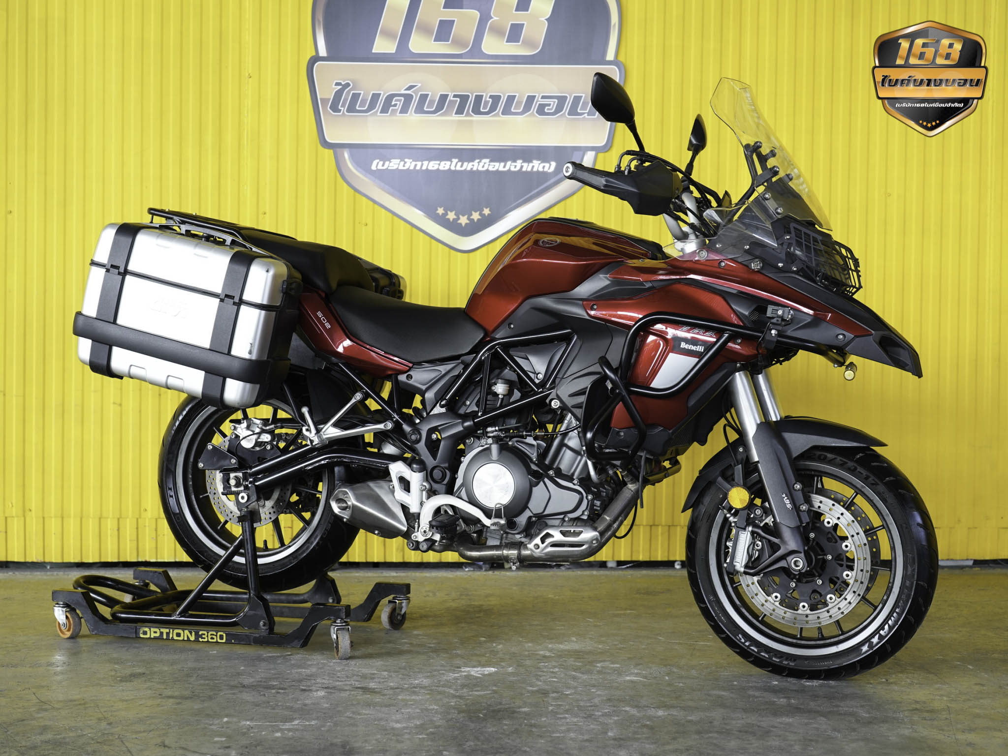 Benelli TRK 502 ปี 2018 ใช้ดาวห์เริ่มต้นที่ 19,000 บ.