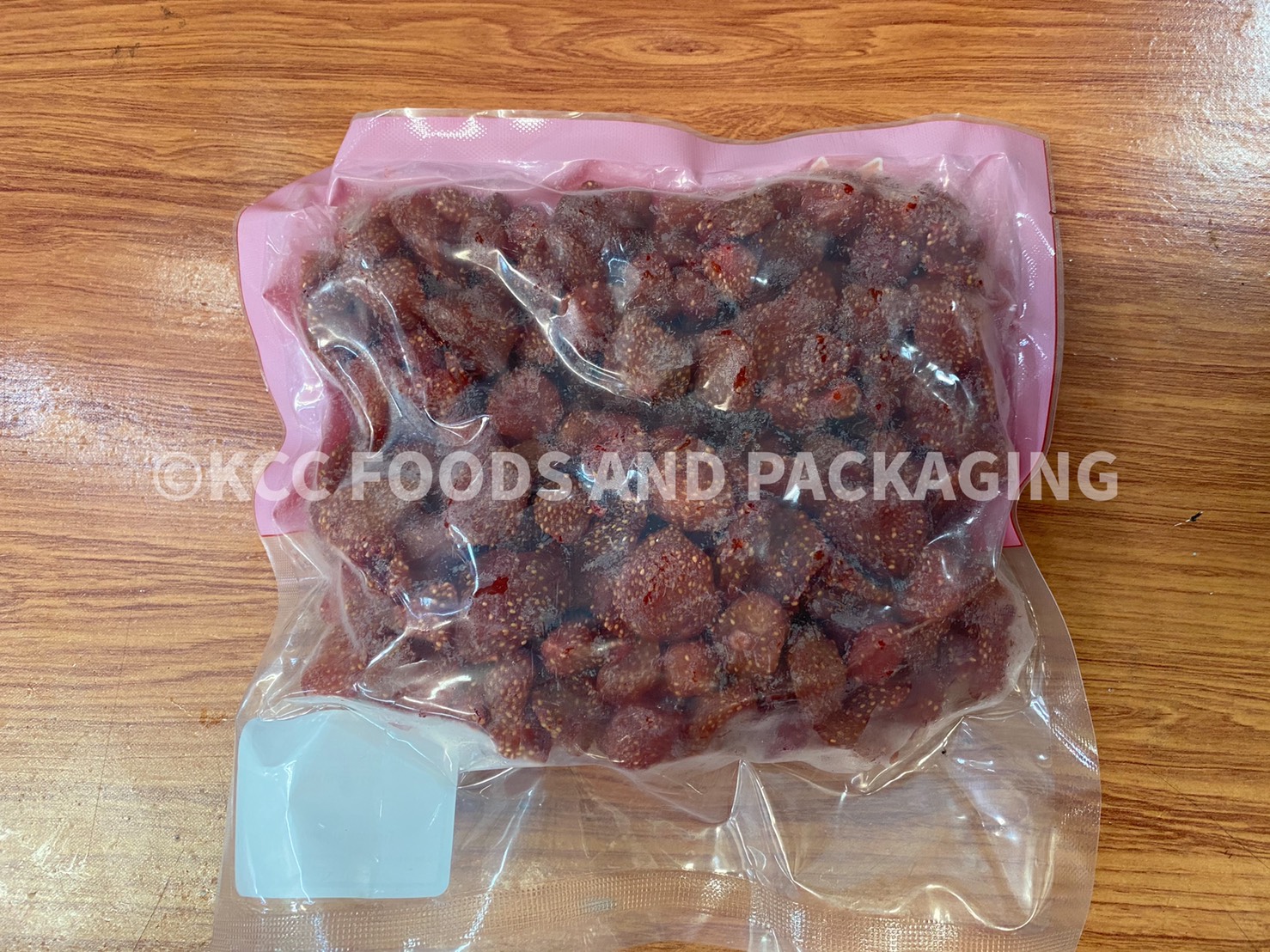 สตรอเบอรี่อบแห้ง ตรา ซันเกรนส์ น้ำหนัก 500 กรัม