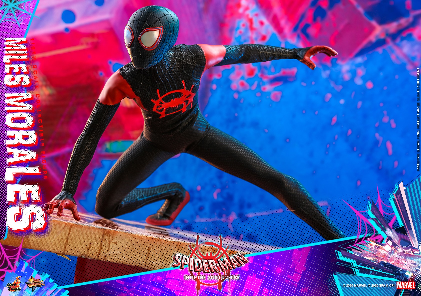 Hot Toys MMS567 Spider-Man Into the Spider-Verse 1/6 Miles Morales
