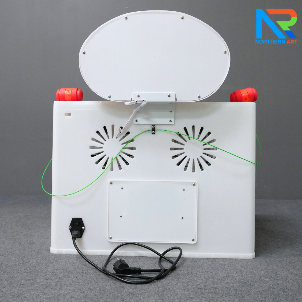 เกมส์ตีตุ่น ขนาด (W)60 x (D)40 x (H)70 cm. พร้อมไฟ LED นับคะแนน กุญแจสำหรับไขตู้เกมส์ 4 ดอก พร้อมเหรียญโลหะ 10 เหรียญ