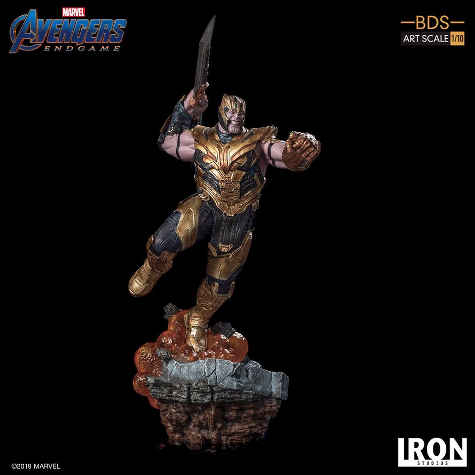 Iron Studios BDS Deluxe Art Scale 1/10 Avengers Endgame - Thanos