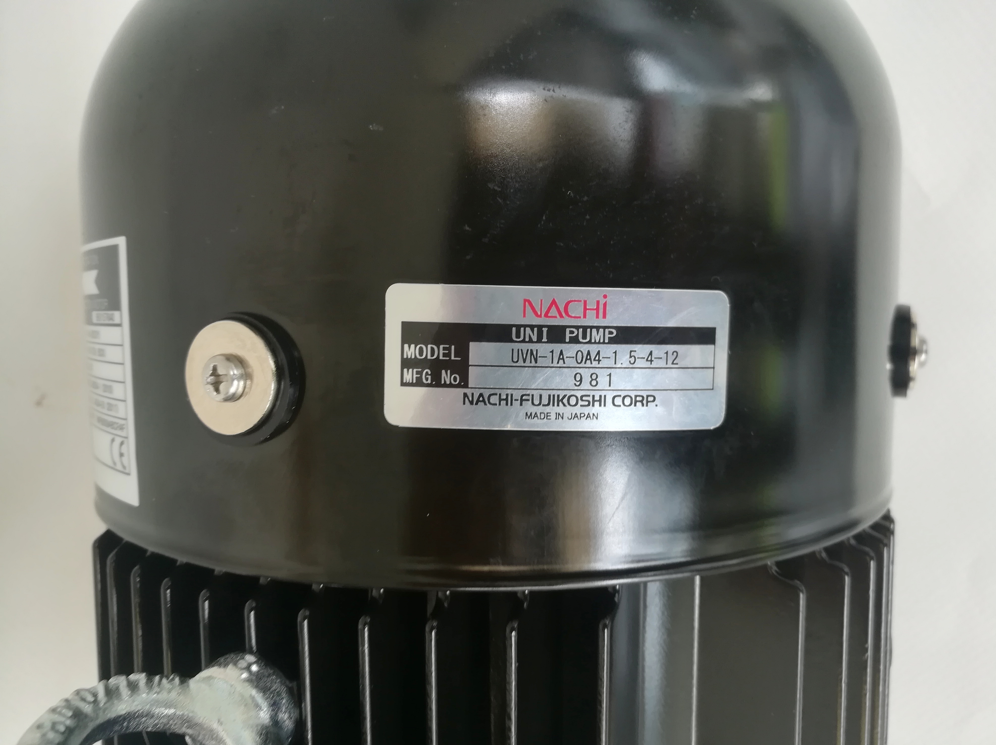 Pump UVN-1A-0A4-1.5-4-12(200V,50/60Hz) NASHI