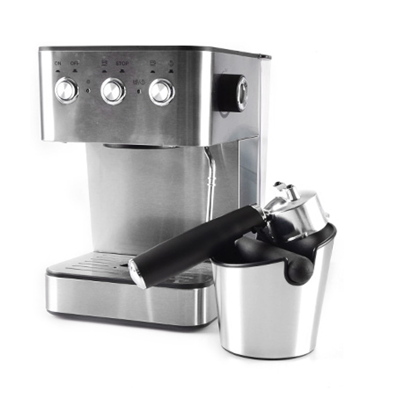 Square Stainless steel knock box mini