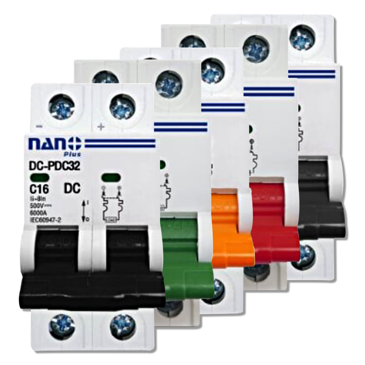NANO เซอร์กิตเบรกเกอร์ NANO PLUS 6kA DC 2P 500V