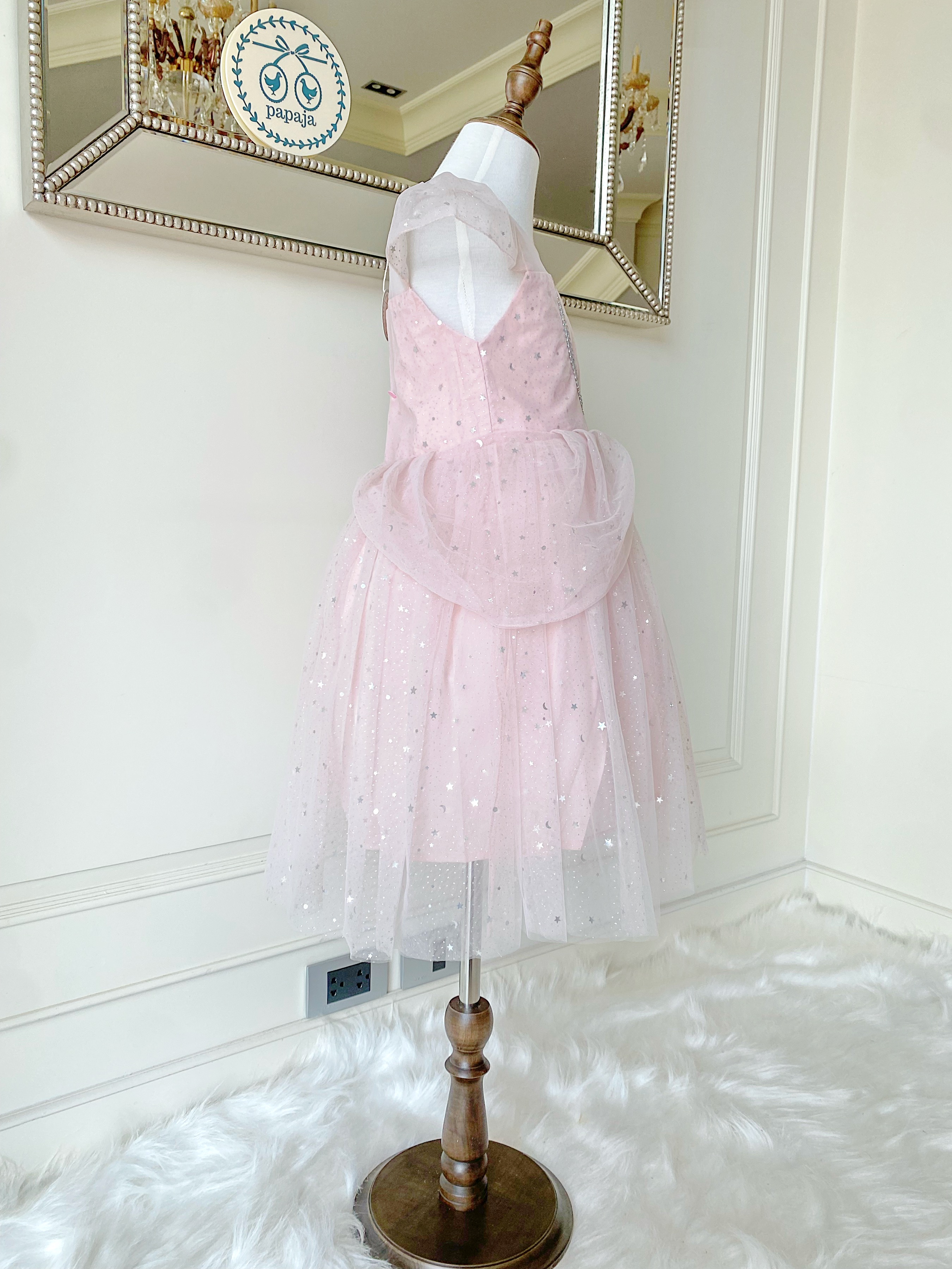 ชุดเจ้าหญิงออโรร่า รุ่นทรงนิยม กระโปรงสั้น