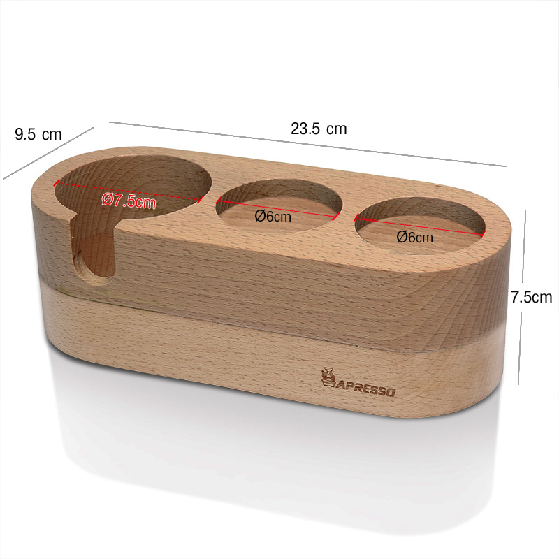 ที่วางแทมเปอร์ แท่นวางด้ามชง แท่นวางไม้ 3 ช่อง
