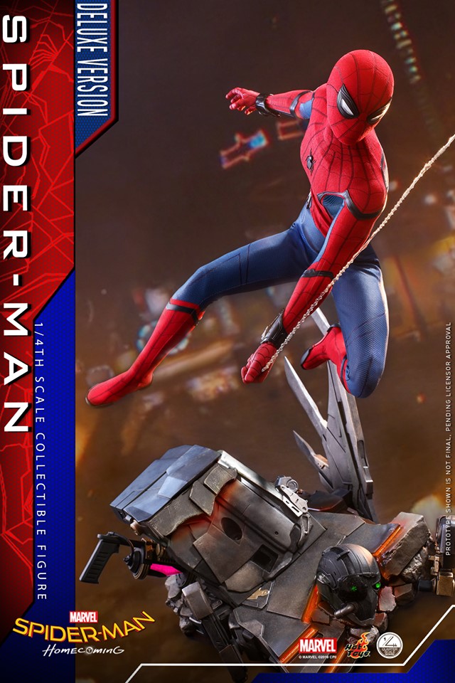 Hot Toys QS015 Spider-Man: Homecoming 1/4 Spider-Man (Deluxe Version)