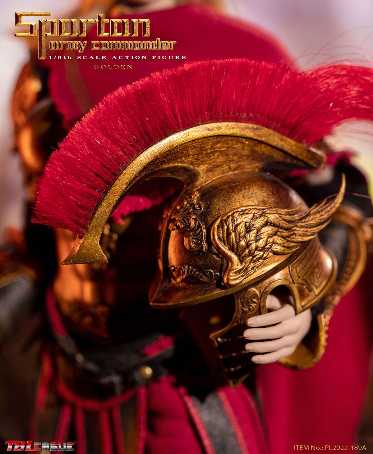 TBLeague PL2022-189A 1/6 Spartan Army Commander Golden