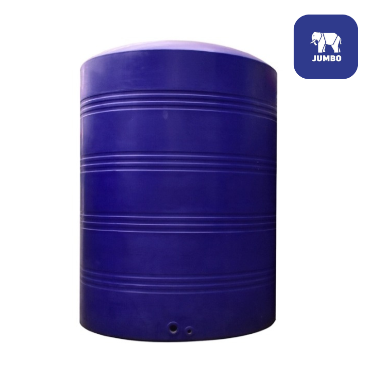 ถังเก็บน้ำบนดิน Jumbo รุ่น Pure ขนาด 3000-6000 ลิตร (Blue)