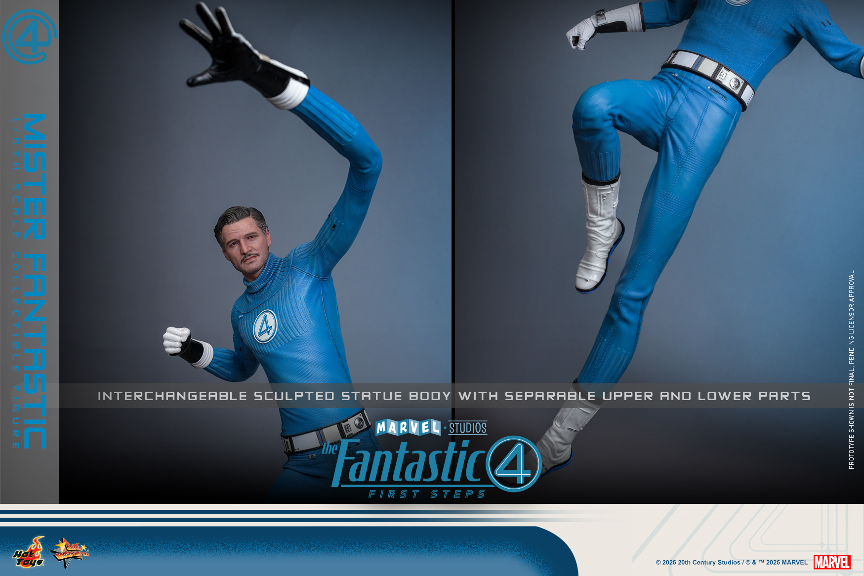 25/08/2568 Hot Toys MMS821 The Fantastic Four: First Steps - Mister Fantastic